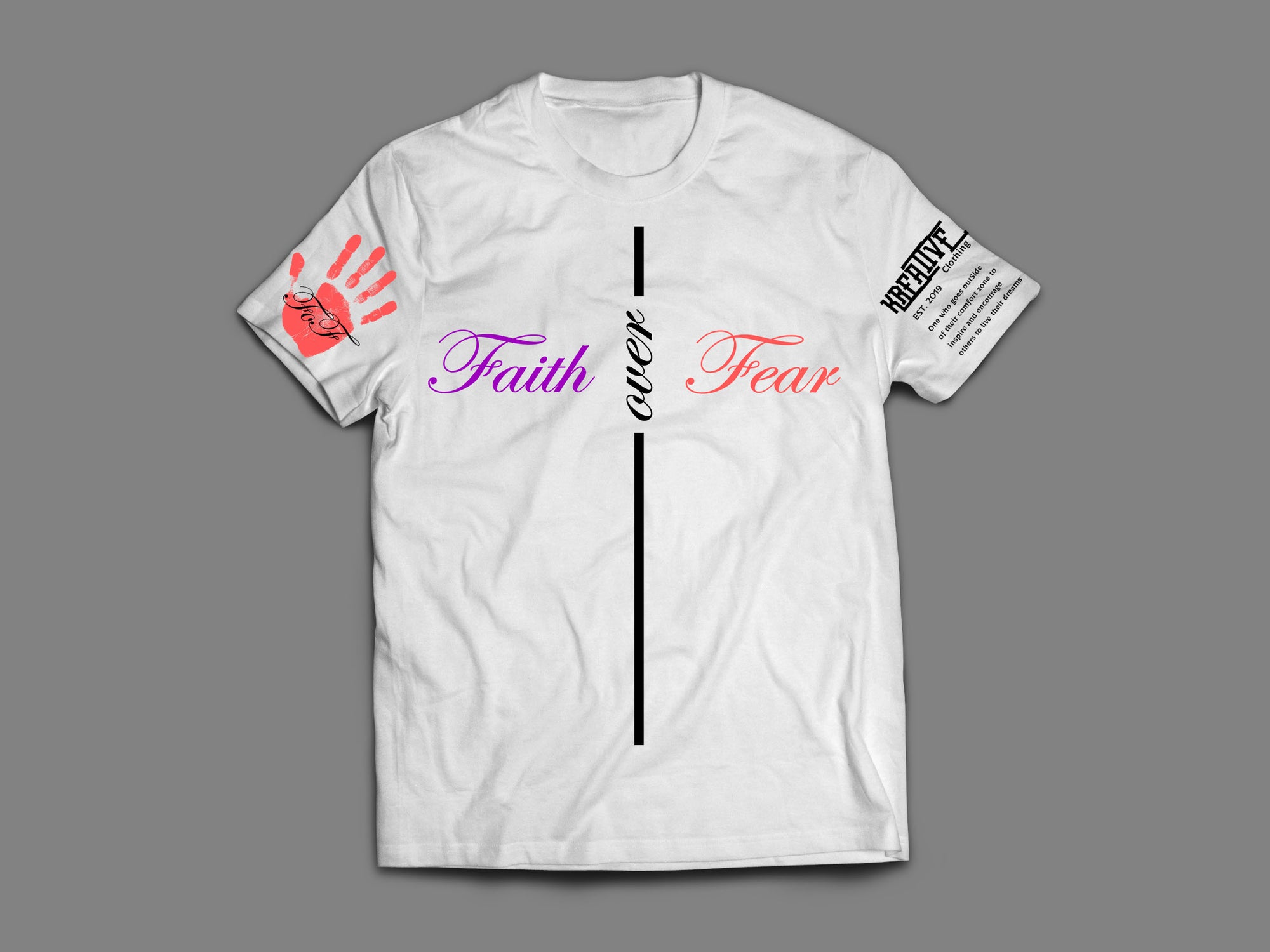 Faith over Fear Tee - KM Clothing